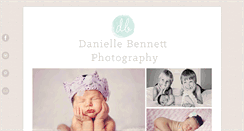 Desktop Screenshot of daniellebennettphotography.blogspot.com
