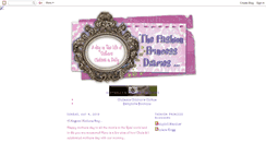 Desktop Screenshot of fashionprincessdiairies.blogspot.com