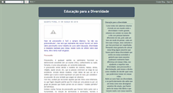 Desktop Screenshot of danusa-educandonadiversidade.blogspot.com