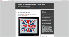 Desktop Screenshot of londonpins.blogspot.com