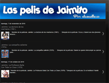 Tablet Screenshot of laspelisdejaimito.blogspot.com