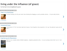 Tablet Screenshot of influencedbygrace.blogspot.com