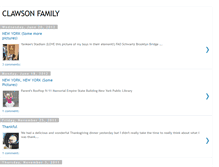 Tablet Screenshot of clawsonfam.blogspot.com