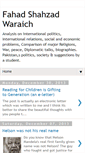 Mobile Screenshot of fahadshahzadwaraich.blogspot.com