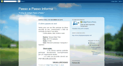 Desktop Screenshot of passoapassoinforma.blogspot.com
