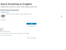 Tablet Screenshot of craigslistcrawler.blogspot.com