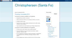 Desktop Screenshot of christophersen-santa-fe.blogspot.com