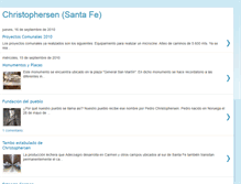 Tablet Screenshot of christophersen-santa-fe.blogspot.com