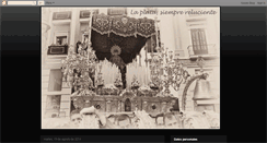 Desktop Screenshot of laplatasiemprereluciente.blogspot.com