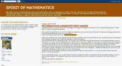Desktop Screenshot of khvmathematics.blogspot.com