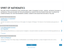 Tablet Screenshot of khvmathematics.blogspot.com