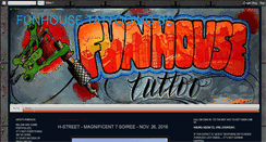 Desktop Screenshot of funhousetattooing.blogspot.com