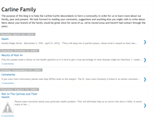 Tablet Screenshot of carlinefamily.blogspot.com