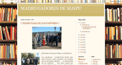 Desktop Screenshot of madrugadoresdemaipu.blogspot.com