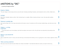 Tablet Screenshot of emotions-byskc.blogspot.com