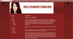 Desktop Screenshot of mollysandenfanblogg.blogspot.com