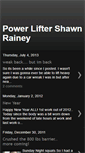 Mobile Screenshot of powerliftershawnrainey.blogspot.com