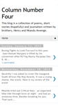 Mobile Screenshot of columnnumberfour.blogspot.com