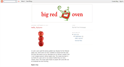 Desktop Screenshot of bigredoven.blogspot.com