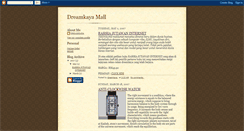 Desktop Screenshot of dkmall.blogspot.com