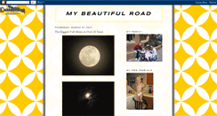 Desktop Screenshot of mybeautifulroad.blogspot.com