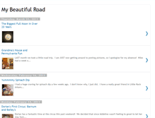 Tablet Screenshot of mybeautifulroad.blogspot.com