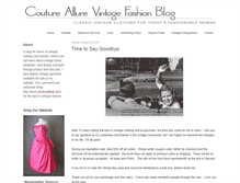 Tablet Screenshot of coutureallure.blogspot.com