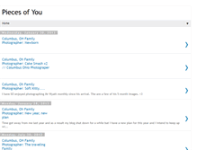 Tablet Screenshot of piecesofyouphotography.blogspot.com