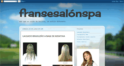 Desktop Screenshot of fransesalonspa.blogspot.com