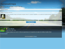 Tablet Screenshot of fransesalonspa.blogspot.com