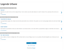Tablet Screenshot of legendeurbane.blogspot.com