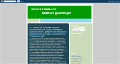 Desktop Screenshot of guadalupenoticia.blogspot.com