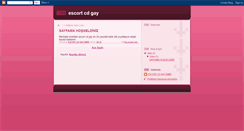 Desktop Screenshot of escortcdgay.blogspot.com