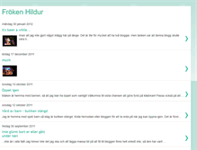 Tablet Screenshot of frokenhildur.blogspot.com