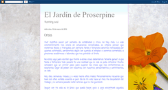 Desktop Screenshot of jardindeproserpine.blogspot.com