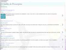 Tablet Screenshot of jardindeproserpine.blogspot.com