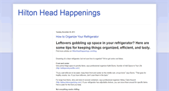 Desktop Screenshot of hiltonheadhappenings.blogspot.com