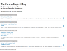 Tablet Screenshot of cyranoproject.blogspot.com
