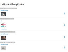 Tablet Screenshot of latitudeselongitudes.blogspot.com