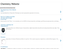Tablet Screenshot of 3a116and3a128chemistry.blogspot.com