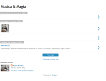 Tablet Screenshot of musicaemagia.blogspot.com