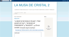 Desktop Screenshot of lamusadecristal2.blogspot.com