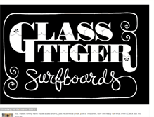 Tablet Screenshot of glasstigersurfboards.blogspot.com