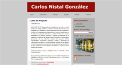 Desktop Screenshot of carlosnistal.blogspot.com