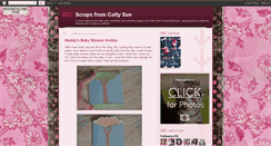 Desktop Screenshot of caitysuescraps.blogspot.com