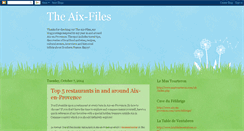 Desktop Screenshot of aix-files.blogspot.com