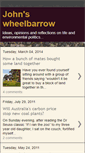 Mobile Screenshot of johnswheelbarrow.blogspot.com