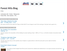 Tablet Screenshot of foresthillsblog.blogspot.com