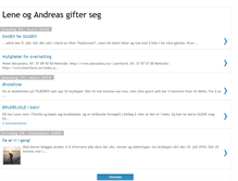 Tablet Screenshot of lene-andreas-bryllup.blogspot.com