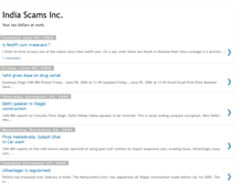 Tablet Screenshot of indiascams.blogspot.com